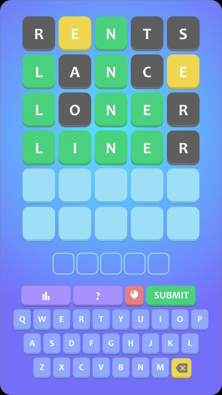 Wordsy: 5 Letter Word Game Screenshot1