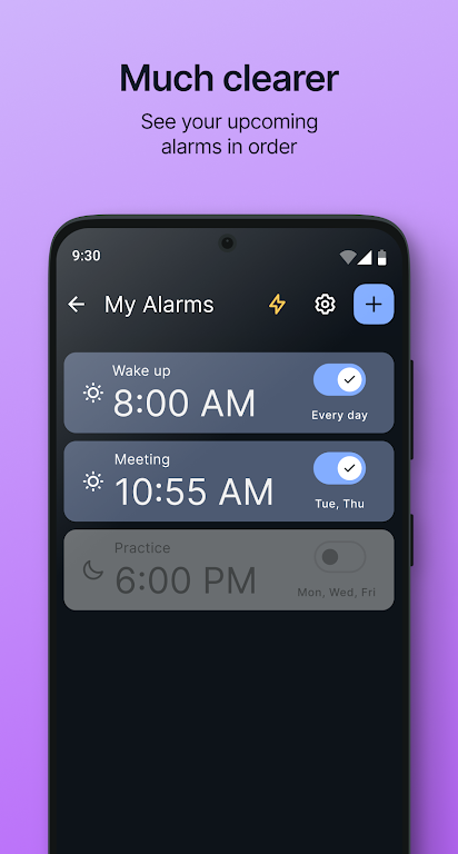 Simple Alarm Clock Screenshot2