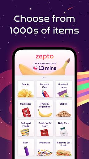 Zepto : 10-Minute Grocery Delivery! Screenshot2