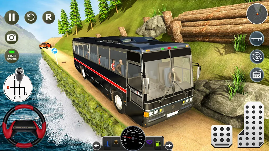 Offroad Bus Simulator: Bus Sim Screenshot2