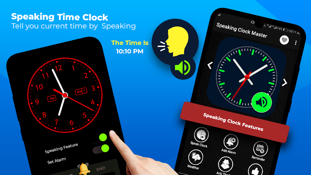 Speaking Clock - Hourly Chime Screenshot4