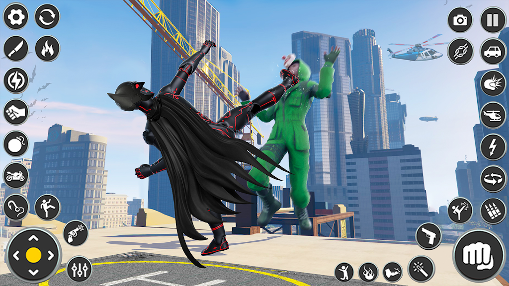 Flying Spider Rope- Hero Games Screenshot4