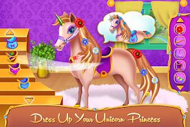 Unicorn Pony Horse Care Game Screenshot3