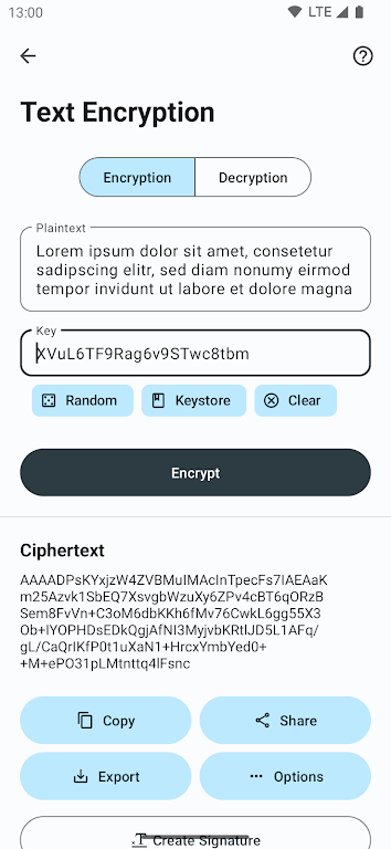 Crypto - Encryption Tools Screenshot2