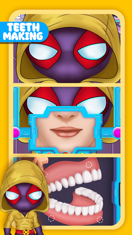 Superhero dentist kids doctor Screenshot1