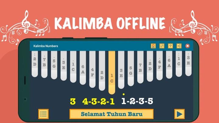 Kalimba App With Songs Numbers Screenshot3