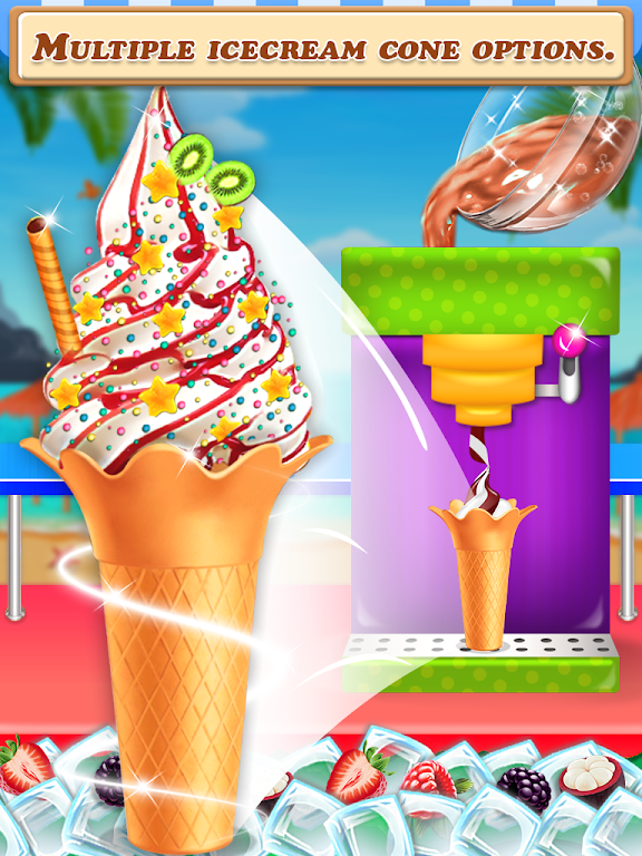 Street Ice Cream Shop Game Screenshot2