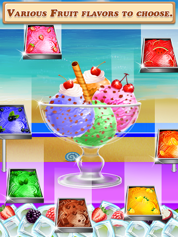 Street Ice Cream Shop Game Screenshot3