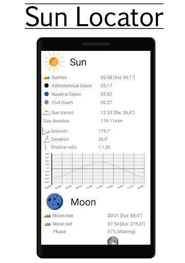 Sun Locator Lite (Sun and Moon) Screenshot4