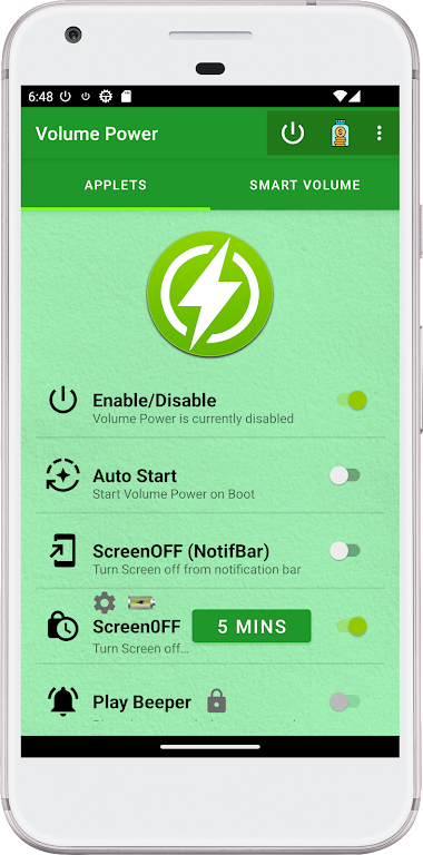 Volume Power Button Screenshot3