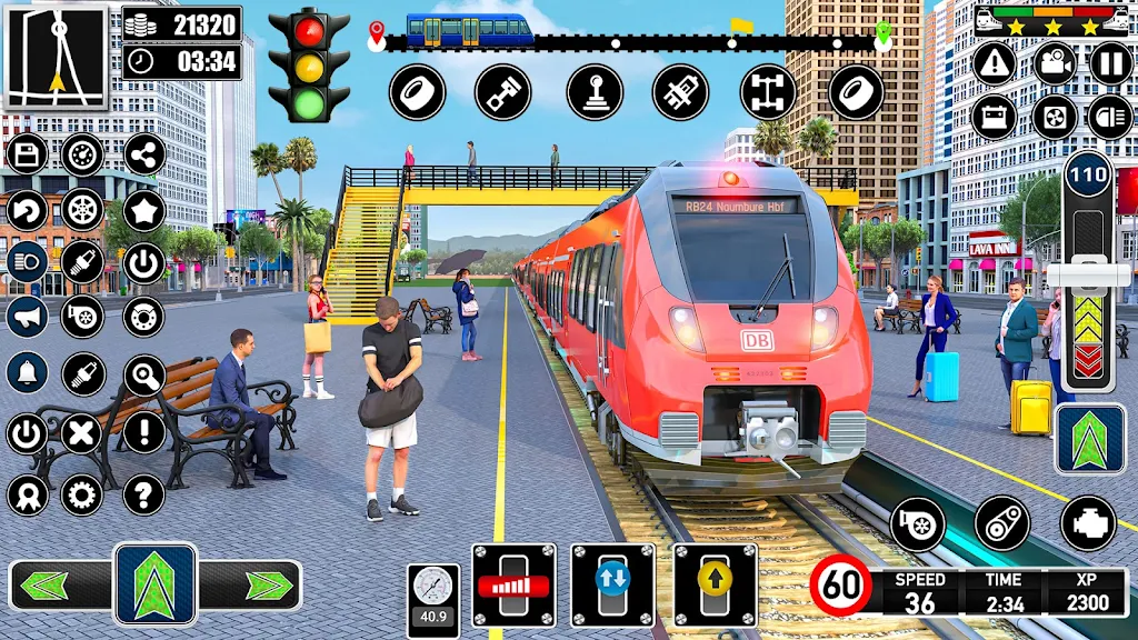 City Train Station-Train games Screenshot1