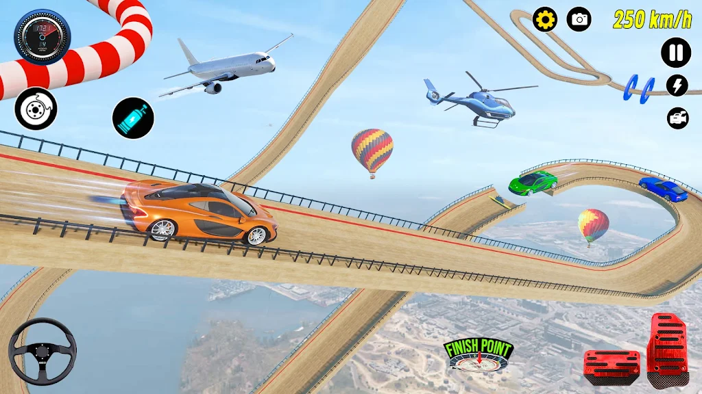 Ramp Car Games GT Car Stunts Screenshot2