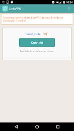 LinkVPN Unlimited VPN Proxy Screenshot1