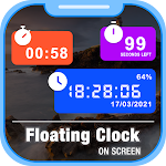 Floating Clock On Screen APK