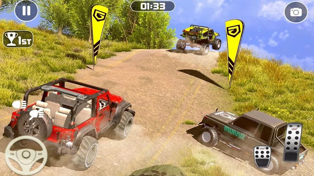 4x4 SUV driving simulator 2021 Screenshot2