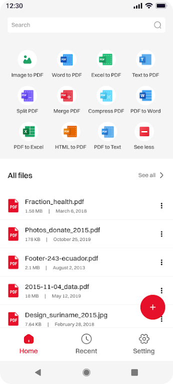 PDF Converter - Image to PDF Screenshot1