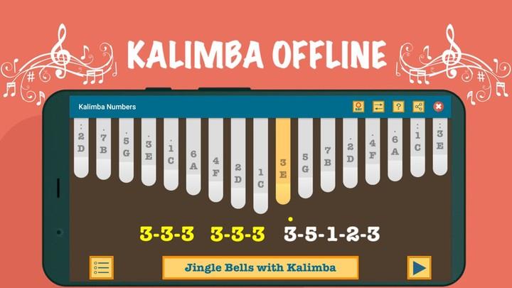 Kalimba App With Songs Numbers Screenshot2