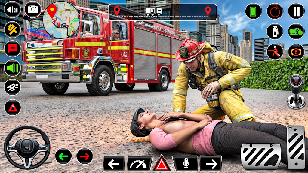 American Fire Truck Simulator Screenshot2