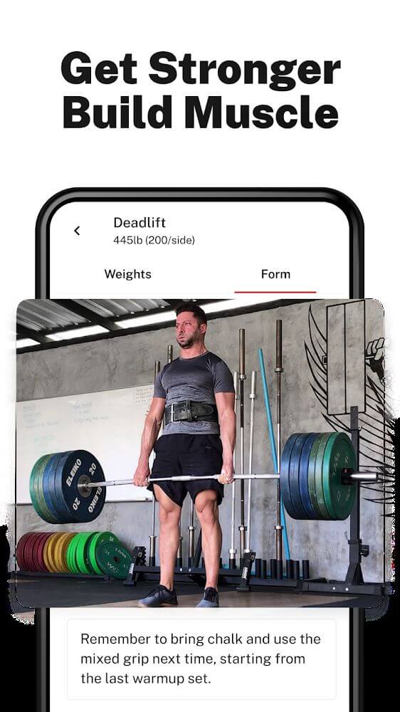 StrongLifts Weight Lifting Log Mod Screenshot2