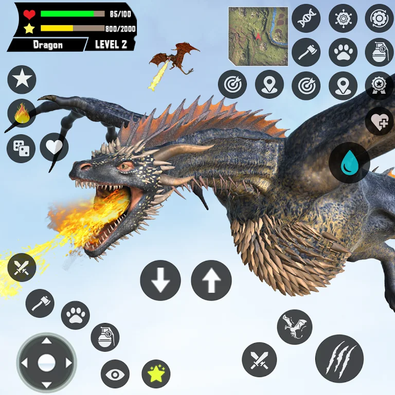 Flying Dragon Simulator Games Screenshot1