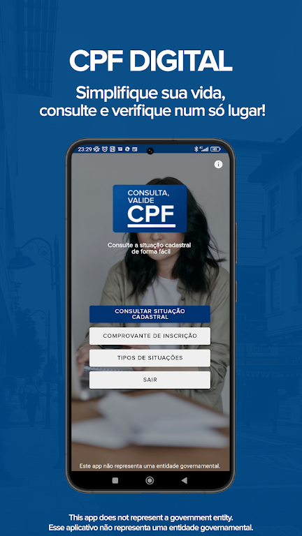 CPF Digital: Consultas e Info Screenshot1