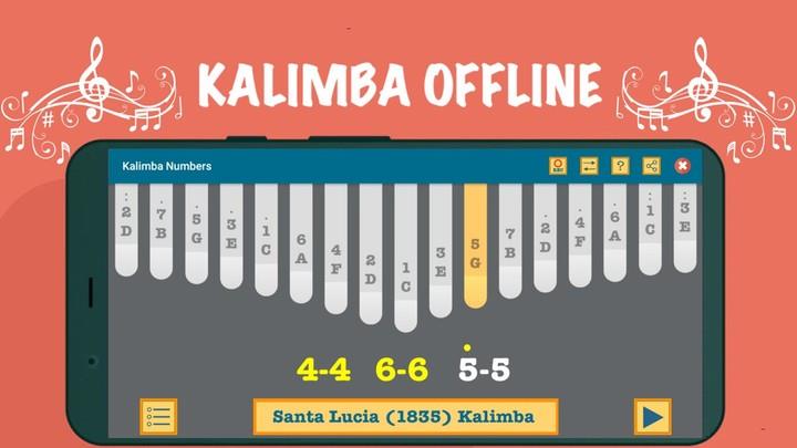 Kalimba App With Songs Numbers Screenshot4