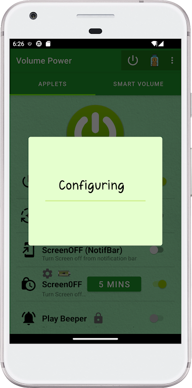 Volume Power Button Screenshot4