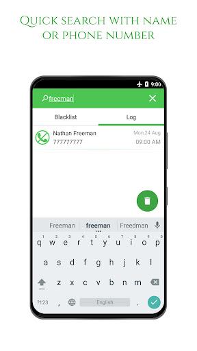 Block calls&blacklist SMS spam Screenshot1