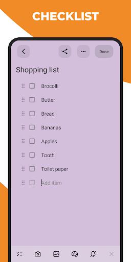 Notepad notes, checklist, memo Screenshot3