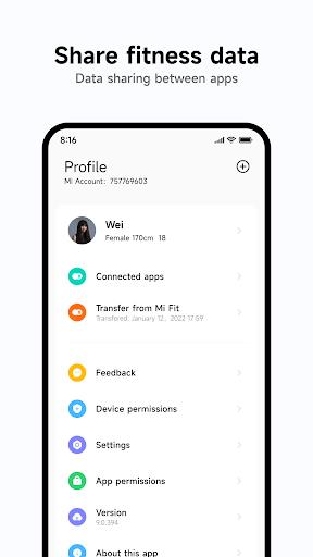Xiaomi Wear Screenshot1