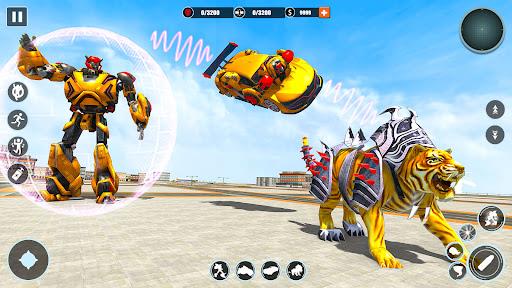 Flying Tiger Robot: Flying Bike Transformation Screenshot1