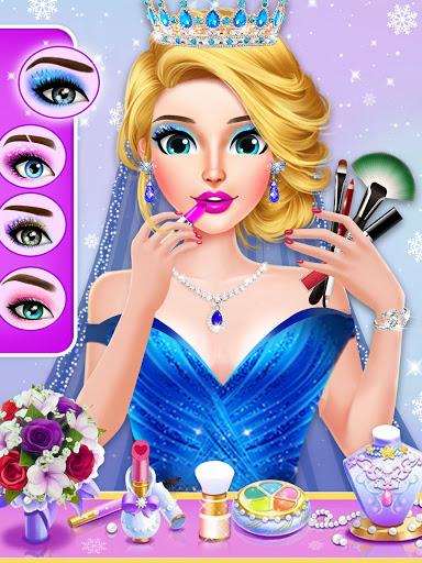 Ice Princess Wedding Dress Up Stylist Screenshot3