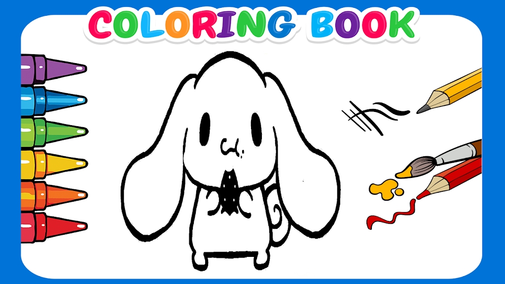 Cute Cinnamoroll coloring book Screenshot2