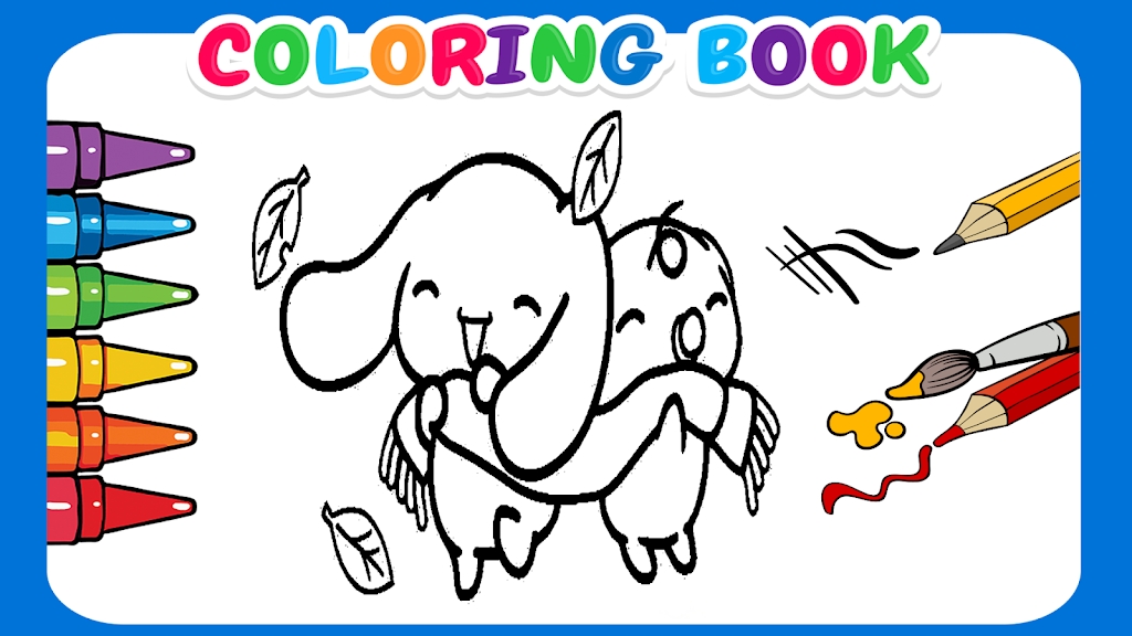 Cute Cinnamoroll coloring book Screenshot4