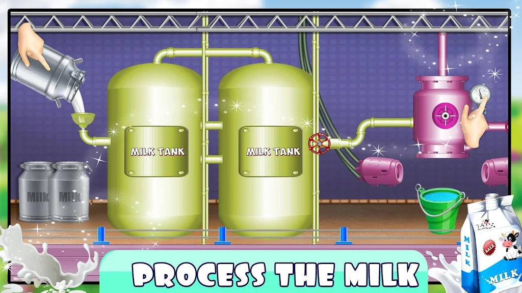 Cow Dairy Farm Milk Factory Screenshot1