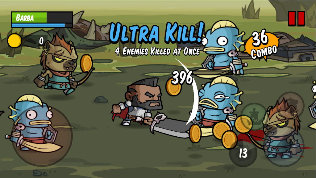 Battle Hunger: 2D Hack n Slash Screenshot1