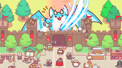 Brave Cats Idle Adventure Screenshot2