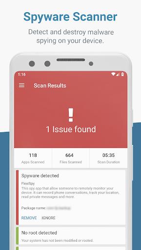 Certo Mobile Security: Anti Spyware & Privacy Screenshot2