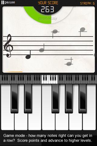 Note Trainer Lite Learn Piano Screenshot4