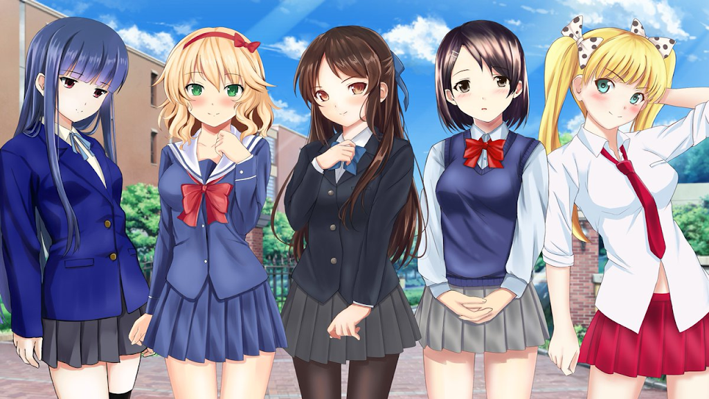 Anime High School Girl 3D Sim Screenshot2