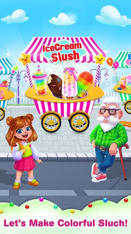 Unicorn icy slush maker Game Screenshot4