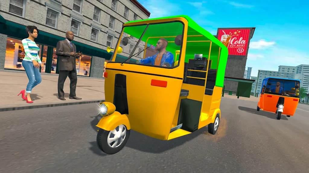 Grand Tuk Tuk Rickshaw Game Screenshot4