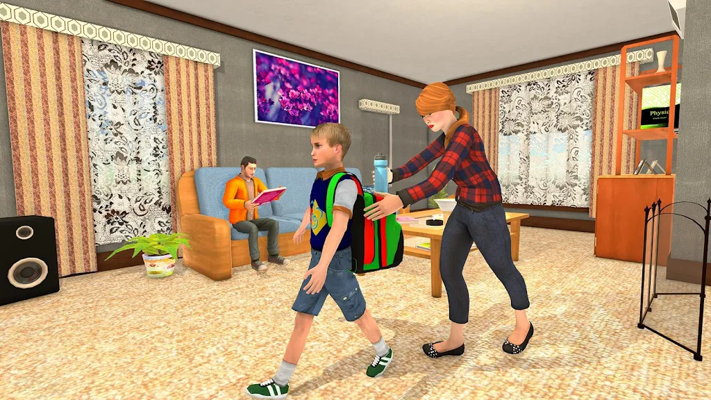 Virtual Family Mom Babysitting Screenshot1