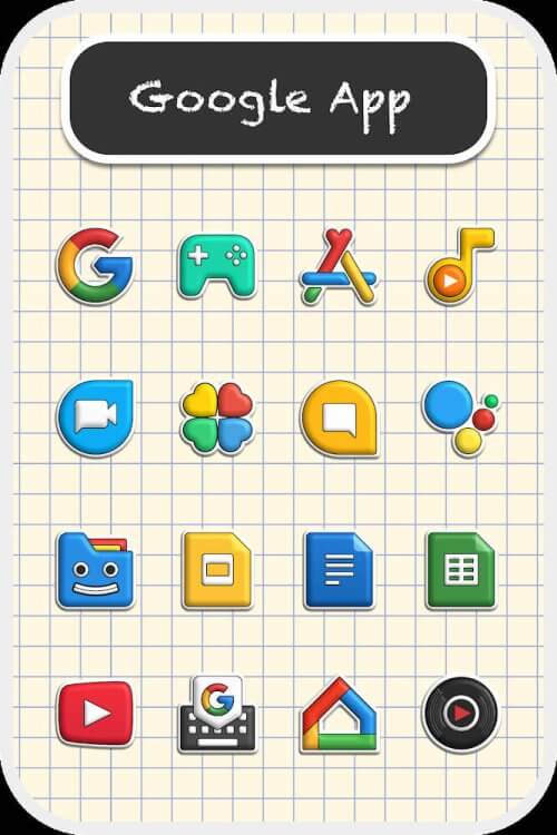 Poppin icon pack Mod Screenshot2