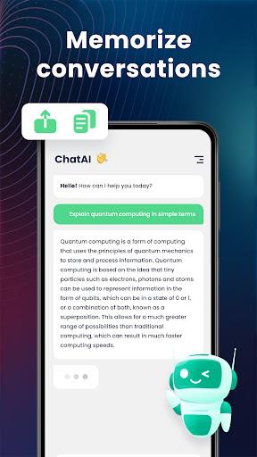 Chatbot AI - Ask me anything Screenshot4