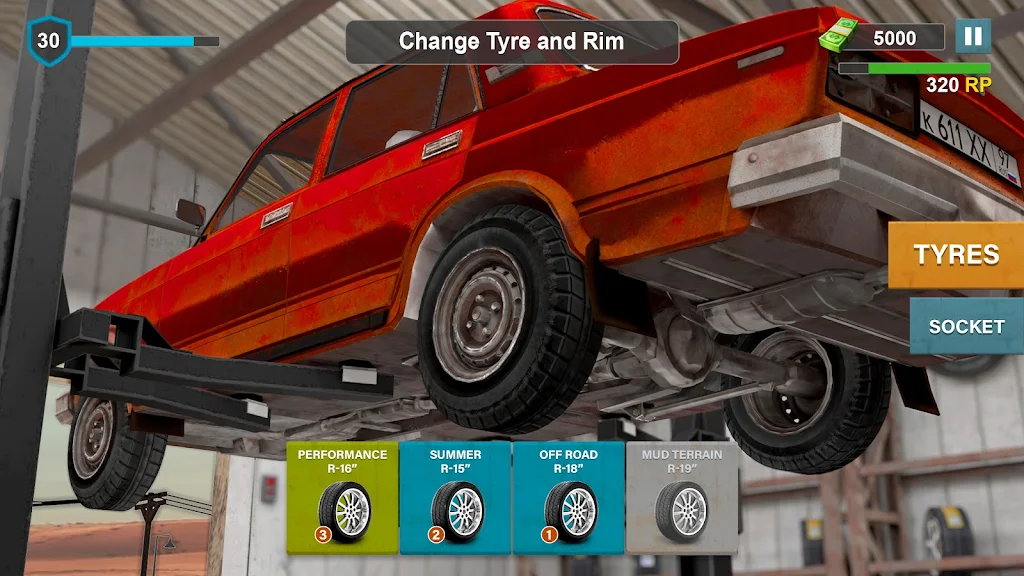 Tire Shop: Car Mechanic Games Screenshot2