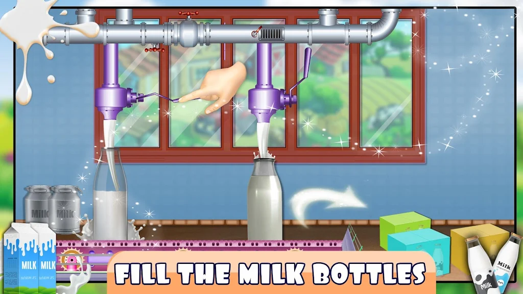 Cow Dairy Farm Milk Factory Screenshot2