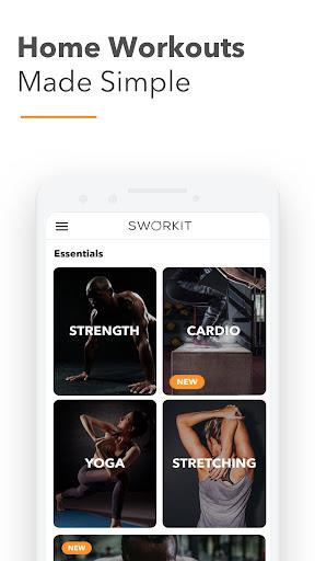 Sworkit - Workouts & Fitness Plans for Everyone Screenshot1