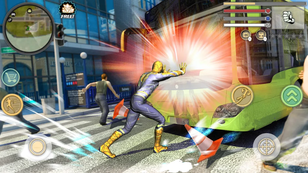 City Gangster Rope Hero Spider Screenshot4