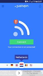 VPN high speed proxy - justvpn Screenshot1